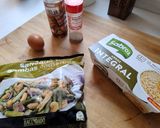 Foto del paso 1 de la receta: Receta exprés de arroz integral con verduras y gambas