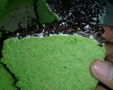 Foto langkah ke 7 dari resep Bolu pandan kacang hijau.