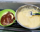 Foto langkah ke 5 dari resep Marmer Cake 4 Telur (Minimalis).
