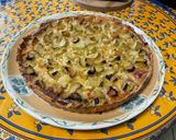 Une image de l'étape 12 de Tarte rhubarbe vanille orange.