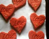 A picture of step 7 of Valentine cookies.
