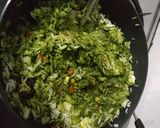 A picture of step 6 of Palak paneer Biryani.