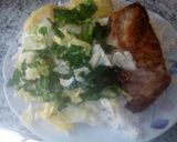 Foto del paso 6 de la receta: Ensalada de lechugas y espinacas con pescado frito