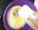 A picture of step 3 of Apple Cake 😋.