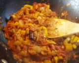 A picture of step 7 of Achari Paneer.