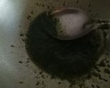 A picture of step 4 of Green thai rice.