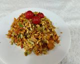 A picture of step 2 of Khatty meethi bhel / tasty.