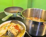 Hình bước làm 6 của món Canh chua măng cá