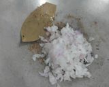 A picture of step 4 of Tendli Peanut Masala.