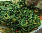 Foto langkah ke 6 dari resep Kacang panjang bumbu kalasan bali.