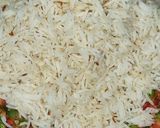 A picture of step 3 of Tangy and tasty Vegetable fried rice with leftover rice.