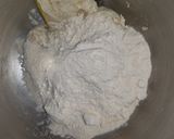 A picture of step 3 of Almond wheat flour choco cookie.