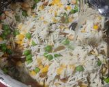 शाही व्हेज पुलाव (shahi veg pulav recipe in marathi) रेसिपी स्टेप 3 फोटो 