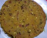 A picture of step 5 of Suji/semolina Moong pancake.