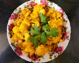 A picture of step 5 of Quick Aloo Gobhi Dry Curry.