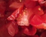 A picture of step 1 of Tamatar ki chutney.