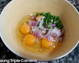 Chicken cheese baida roti recipe step 2 photo