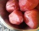 Foto del paso 3 de la receta: Peras al vino tinto con canela y crema de frutos secos