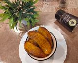 A picture of step 6 of Crispy Raw Banana Fritters made in Airfryer.