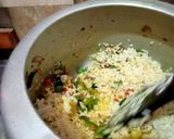 A picture of step 1 of Veggie Mix Pea Pulao.