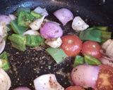 A picture of step 8 of Italian sizzler.