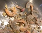 A picture of step 1 of Crevette + haricot.