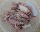 Foto langkah ke 3 dari resep Oseng Cumi Asin Pete.
