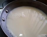 A picture of step 3 of Makhana custard kheer.