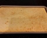 A picture of step 10 of White Chocolate Layered Torte with Rasberry and White Chocolate Cream.