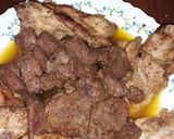 صورة لخطوة 1 من وصفة فطور كبدة والسكالوب 😋😘