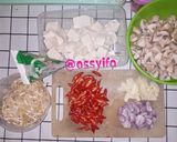 Foto langkah ke 1 dari resep Tumis Jamur Tahu.