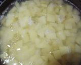 Foto del paso 6 de la receta: Albóndigas con queso "Puré de papa" "Spaghetti con queso" 3 en 1