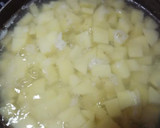 Foto del paso 6 de la receta: Albóndigas con queso "Puré de papa" "Spaghetti con queso" 3 en 1