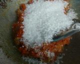 A picture of step 3 of Carrot barfi with khoya.