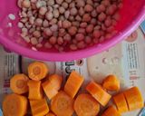 Foto del paso 1 de la receta: Hummus con zanahoria 🥕