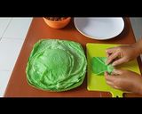 Foto langkah ke 6 dari resep Kue dadar gulung.