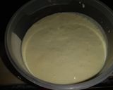 A picture of step 10 of Black forest in pineapple sorbet n chocolate ganache#easterdish.