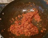 A picture of step 4 of Mutton kheema Kothu Curry Masala.