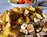 Foto del passaggio 4 della ricetta Tofu saltato e patate