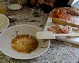 A picture of step 8 of Calamari with Shrimp in Garlic Sauce.