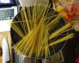 A picture of step 2 of [Midnight Diner] Simple Version of Napolitan Spaghetti.