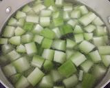 Hình bước làm 3 của món Canh bí nấu sườn