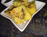 A picture of step 9 of Dhokla.