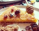 Une image de l'étape 6 de Galette Marocaine à la polenta et noix de coco🔅HARCHA🔅🍯🇲🇦☕.