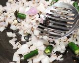 A picture of step 4 of Peanut Poha (Shengdana Pohe).