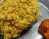 A picture of step 6 of Red Lentils Khichdi.