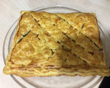 Foto del paso 4 de la receta: Hojaldre de espinacas con queso