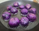 Foto langkah ke 4 dari resep Bola Bola Ubi Ungu (Camilan Mpasi) 1+.