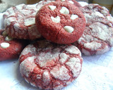 Foto del paso 8 de la receta: Cookies Red Velvet o Terciopelo Rojo craqueladas o no