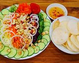 Hình bước làm 3 của món Gỏi Sắc Xuân